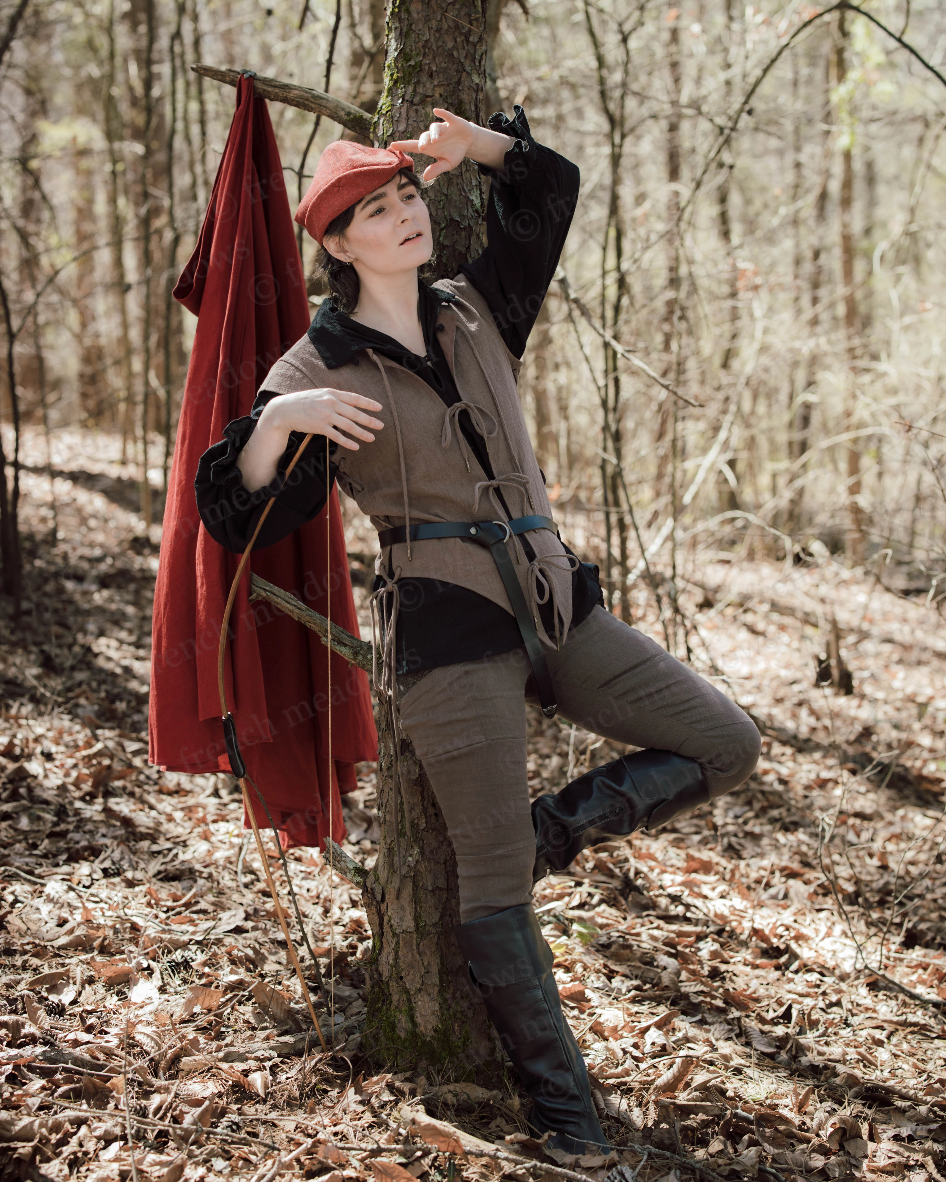 Brown Bard Vest - Image 4