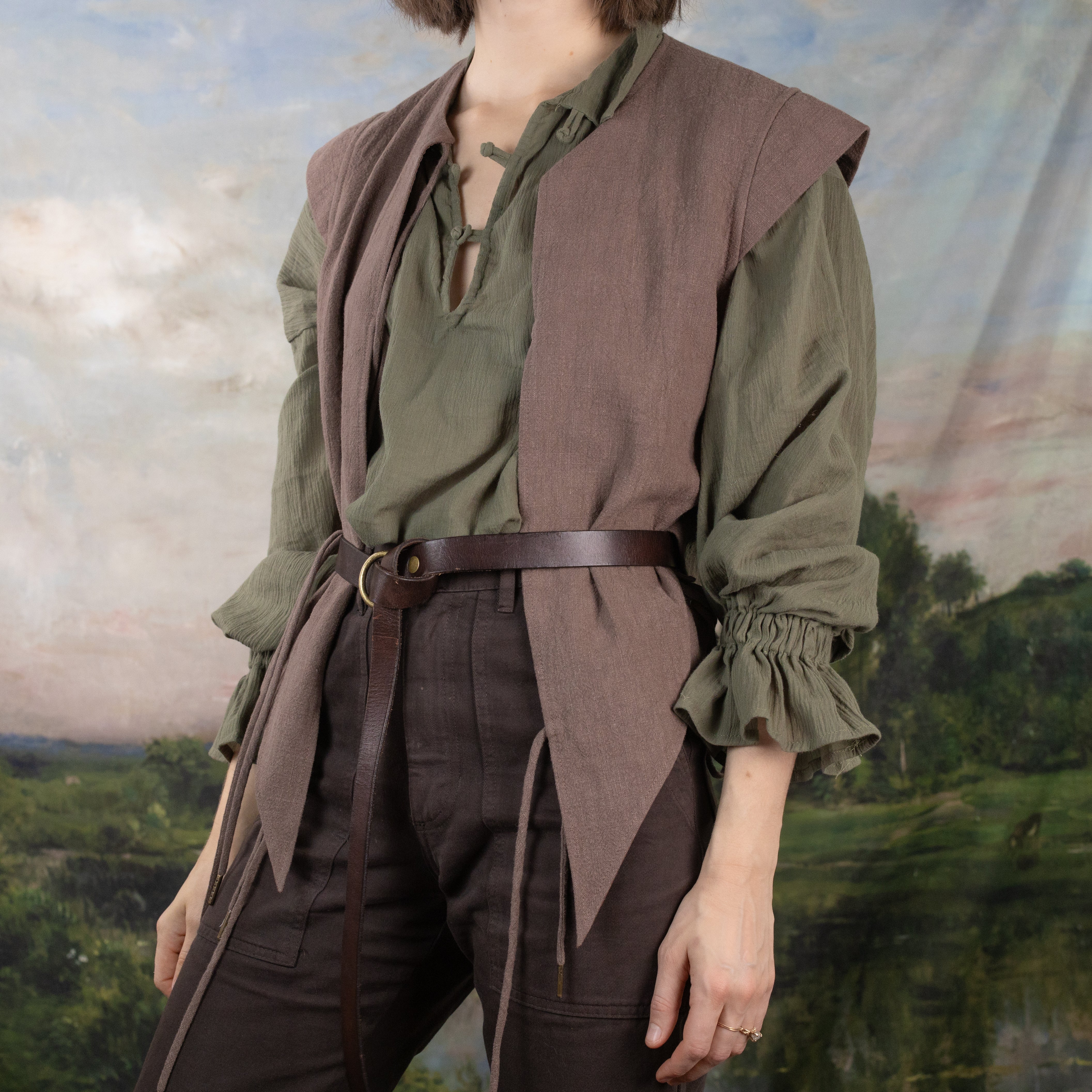 Brown Bard Vest - Image 9