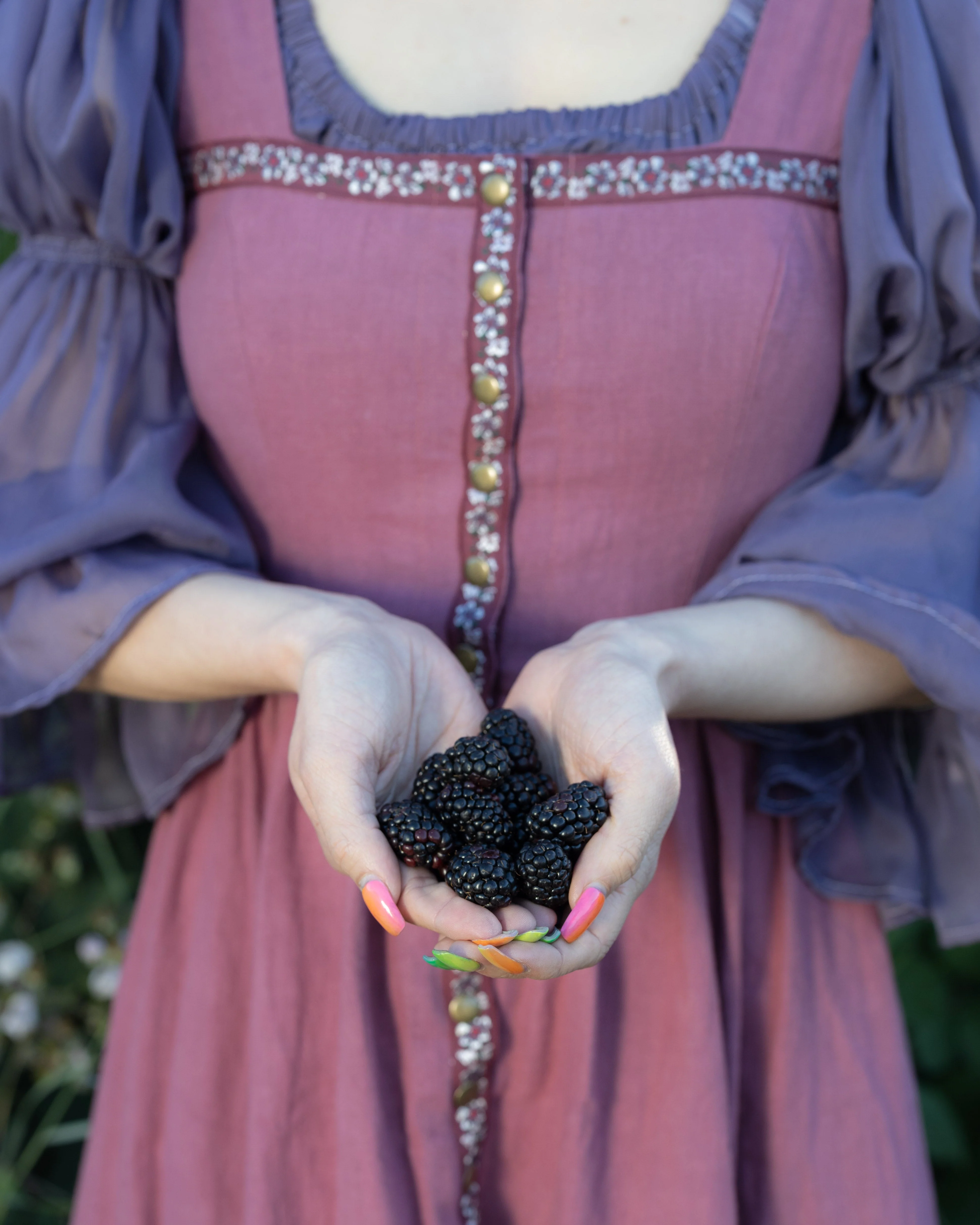 Blackberry Dirndl Dress - Image 6