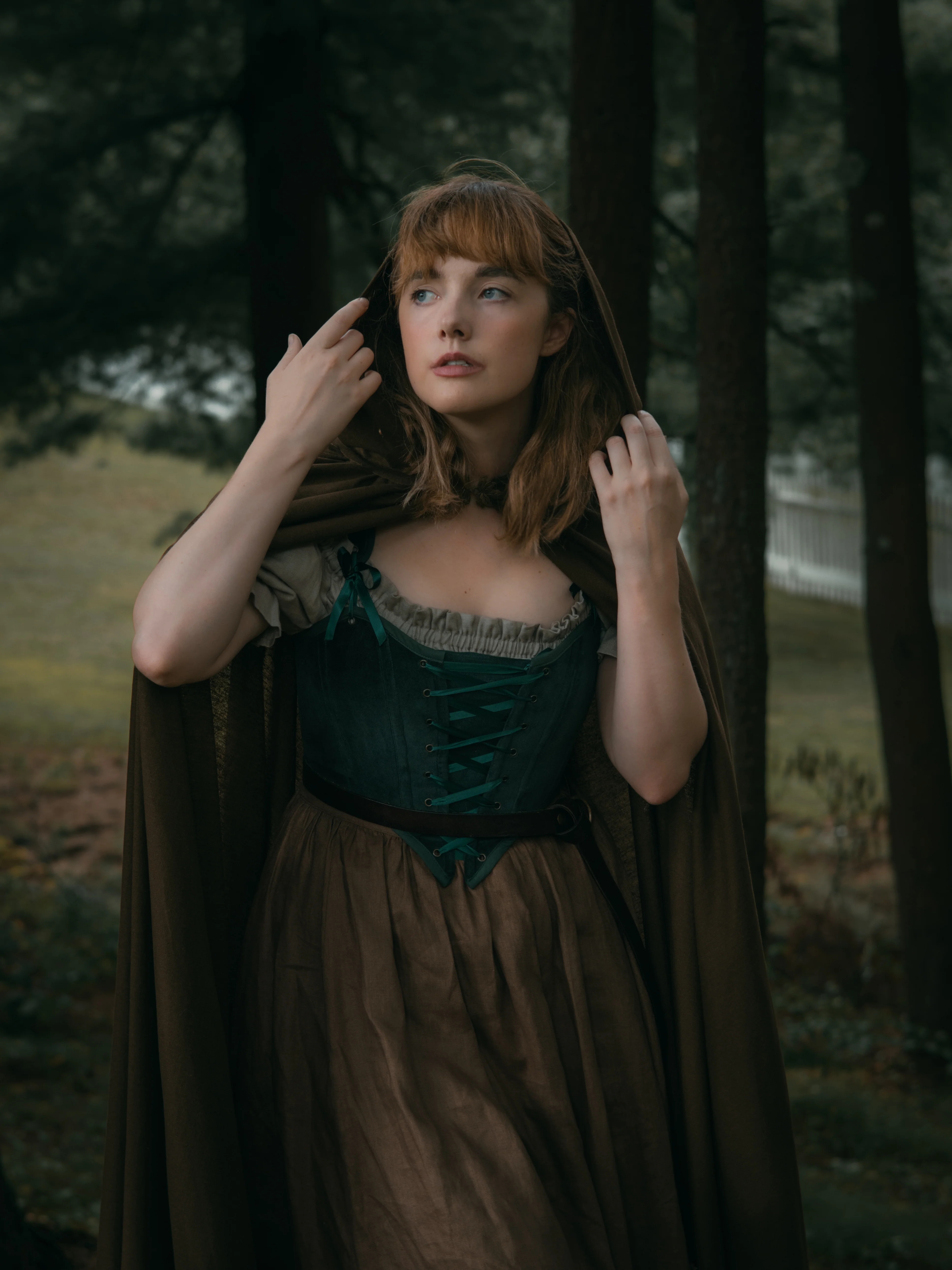 Linen Renaissance Cloak - Image 19