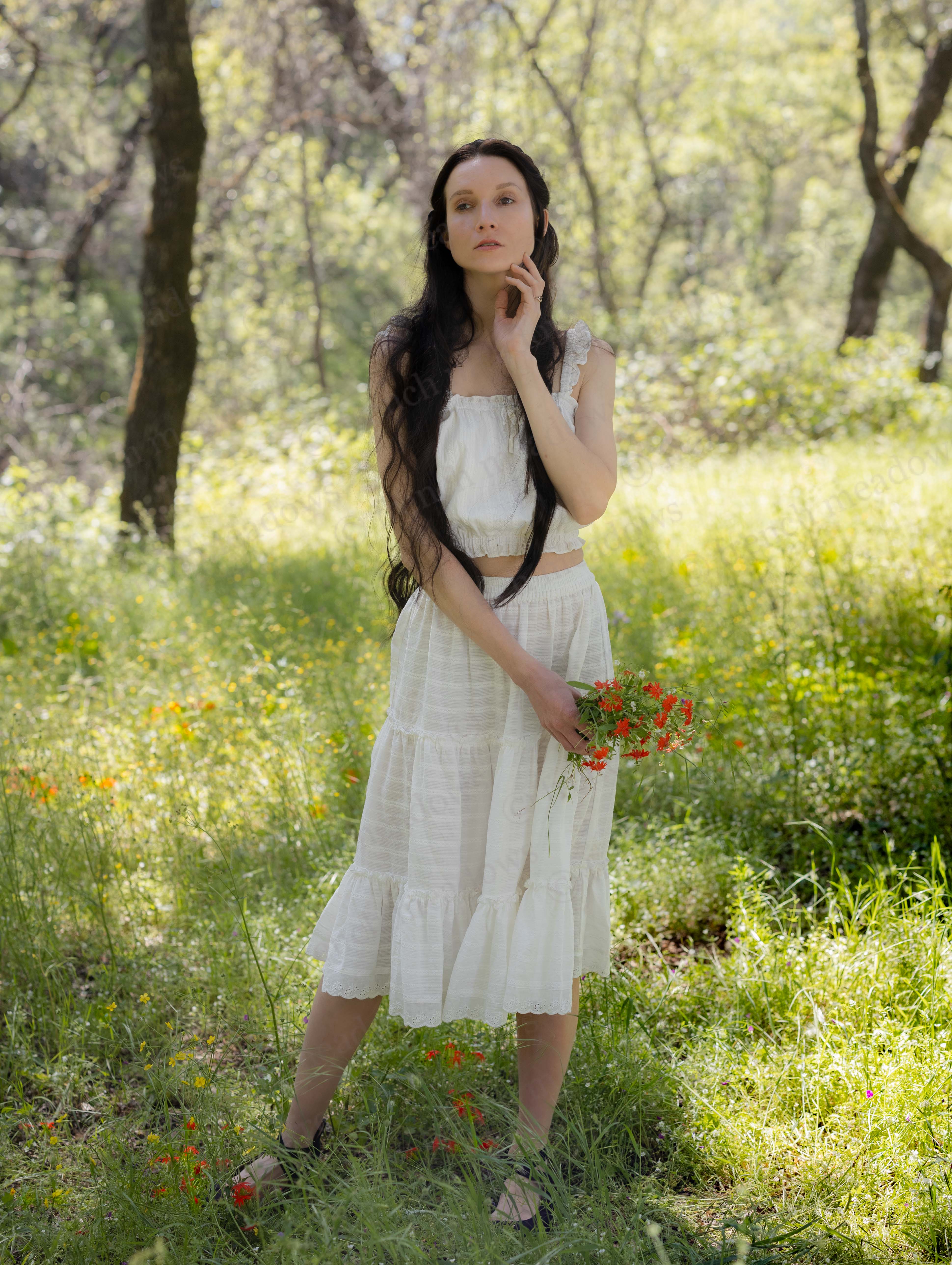 White Cotton Petticoat - Image 4