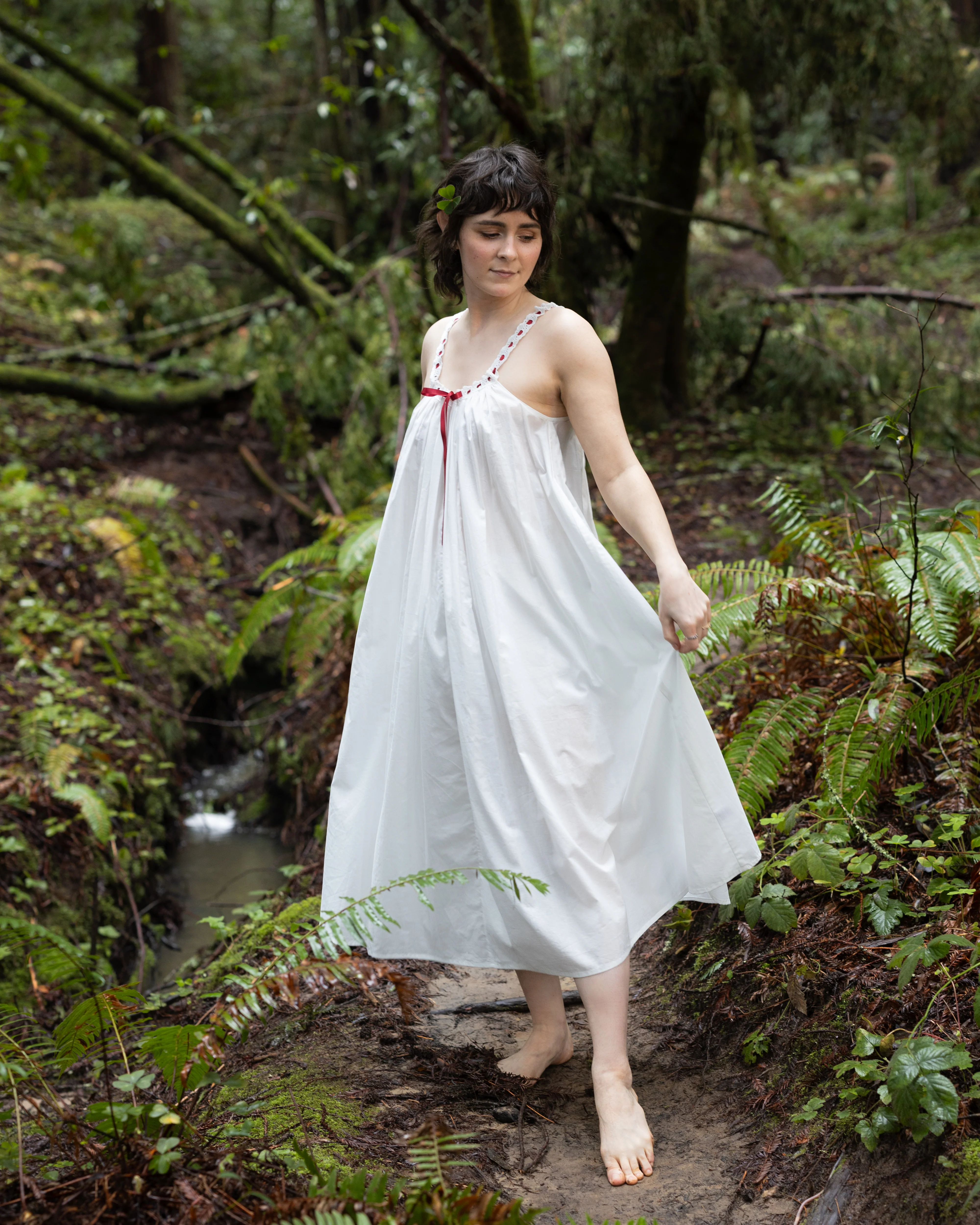 Lacey Ribbon Chemise - Image 5