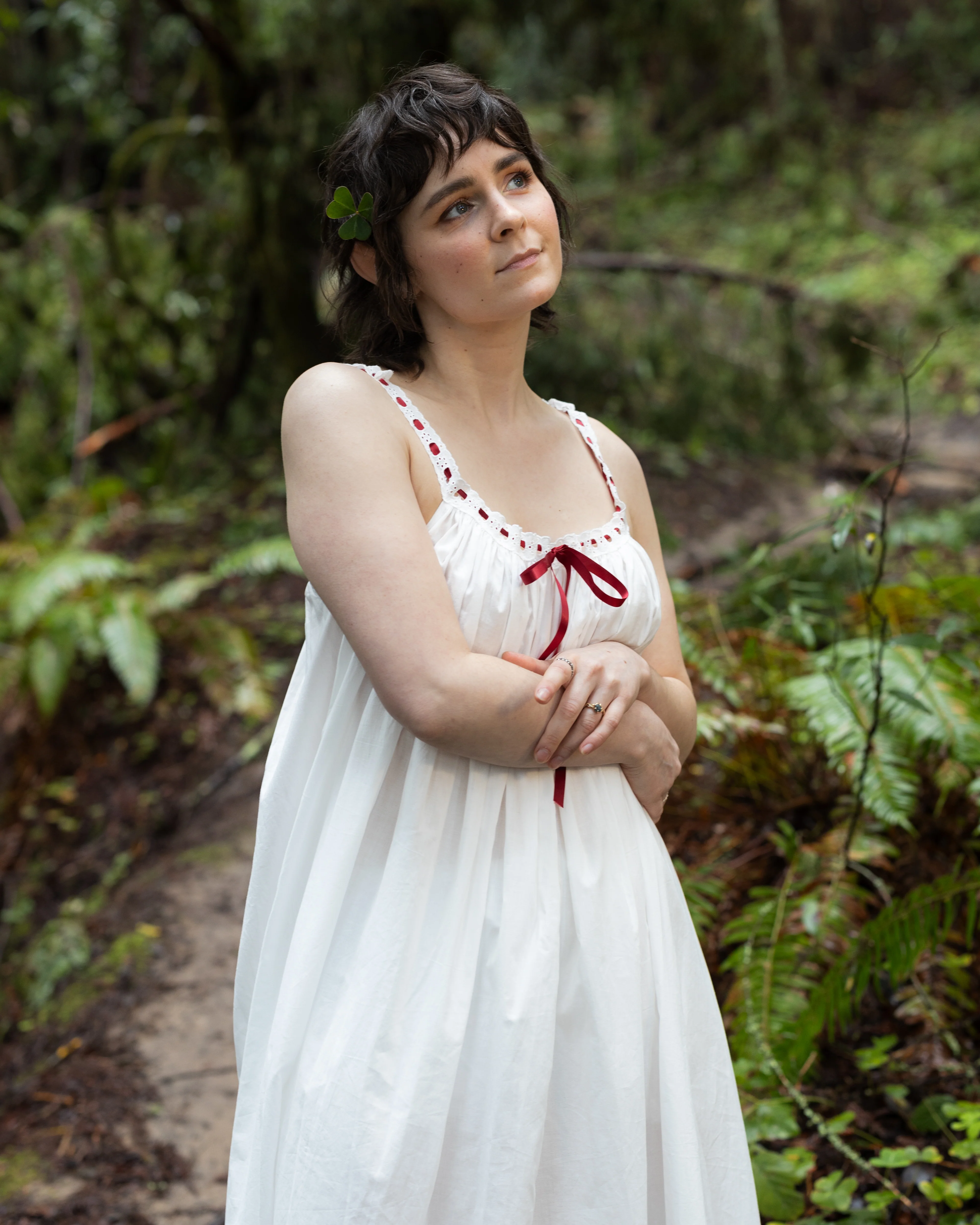 Lacey Ribbon Chemise - Image 8