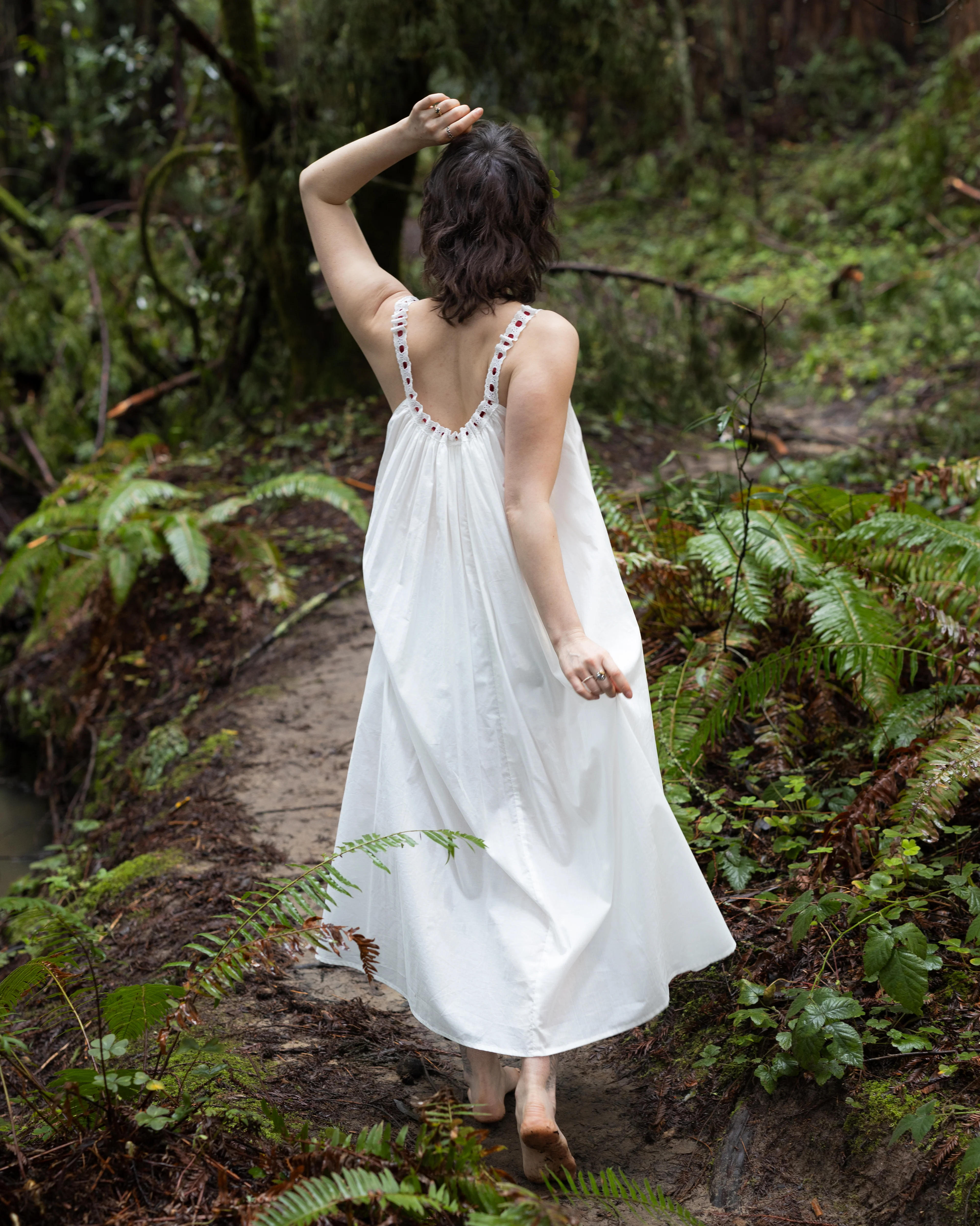 Lacey Ribbon Chemise - Image 9