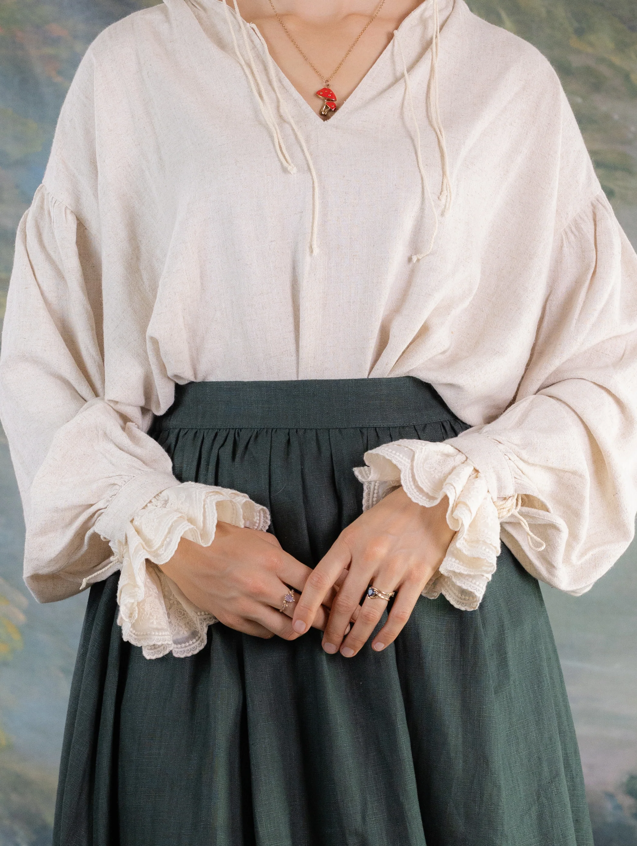 Lacey Ruffle Sleeves - Image 5