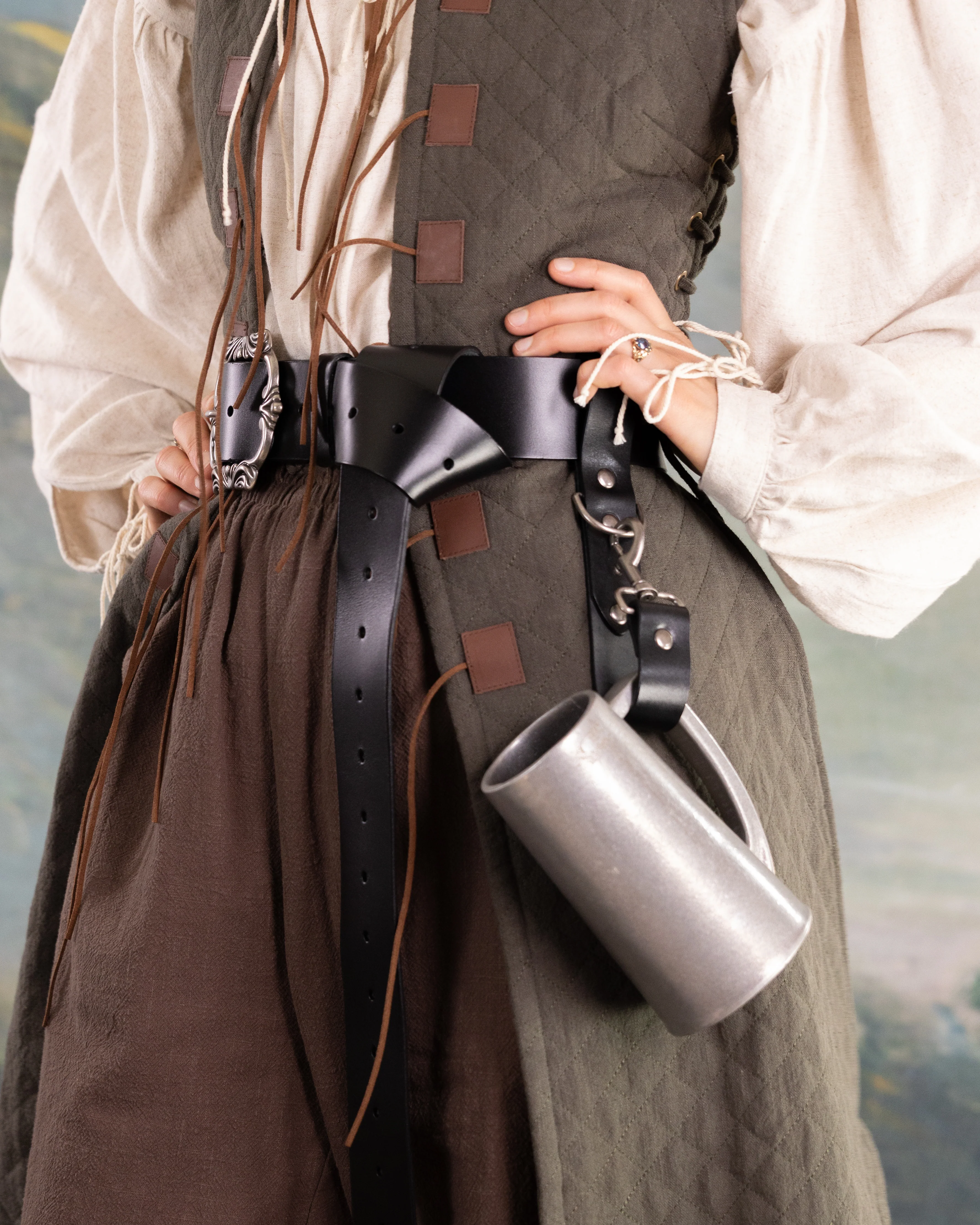 Heavy Duty Leather Tankard Strap - Image 4
