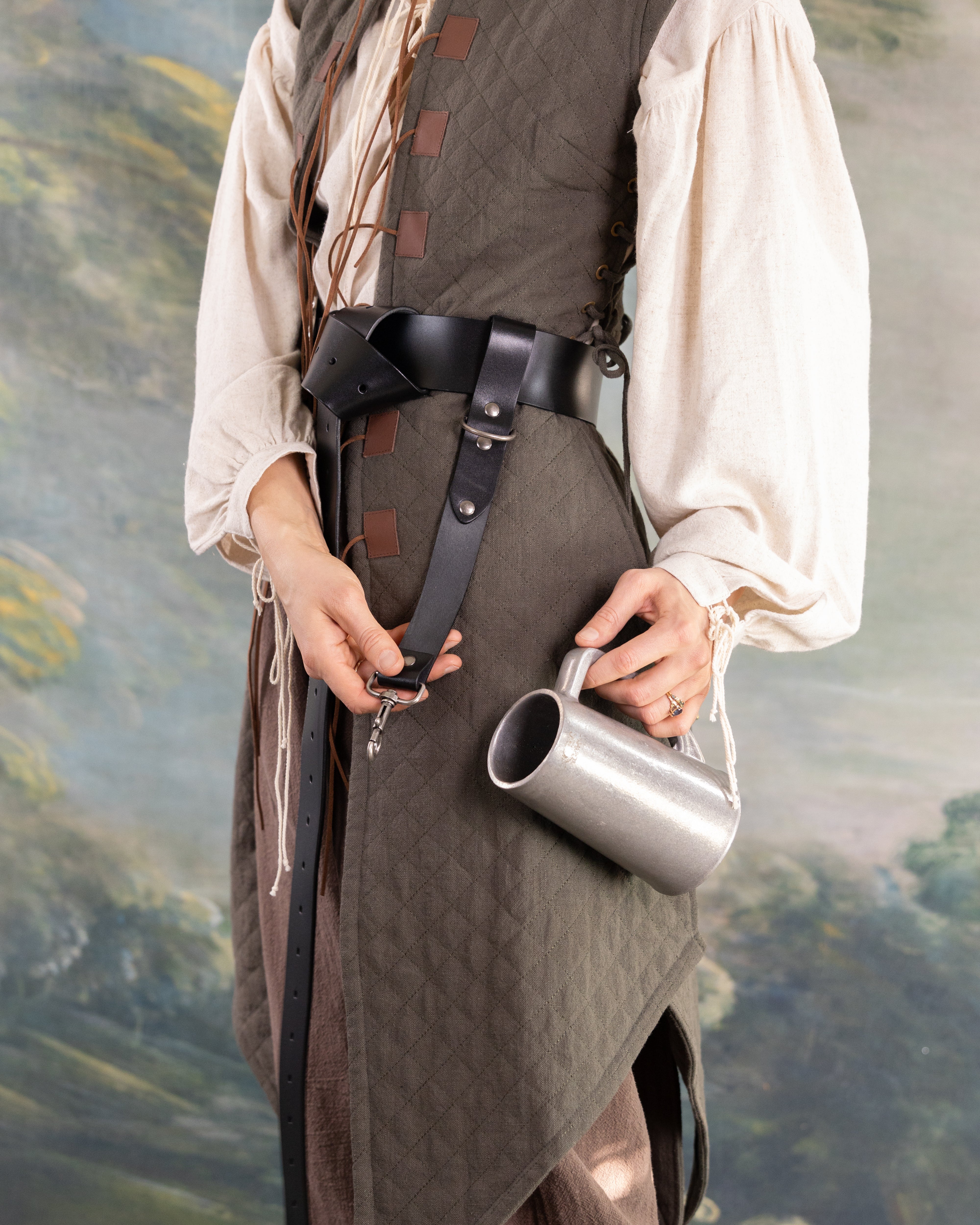 Heavy Duty Leather Tankard Strap - Image 7