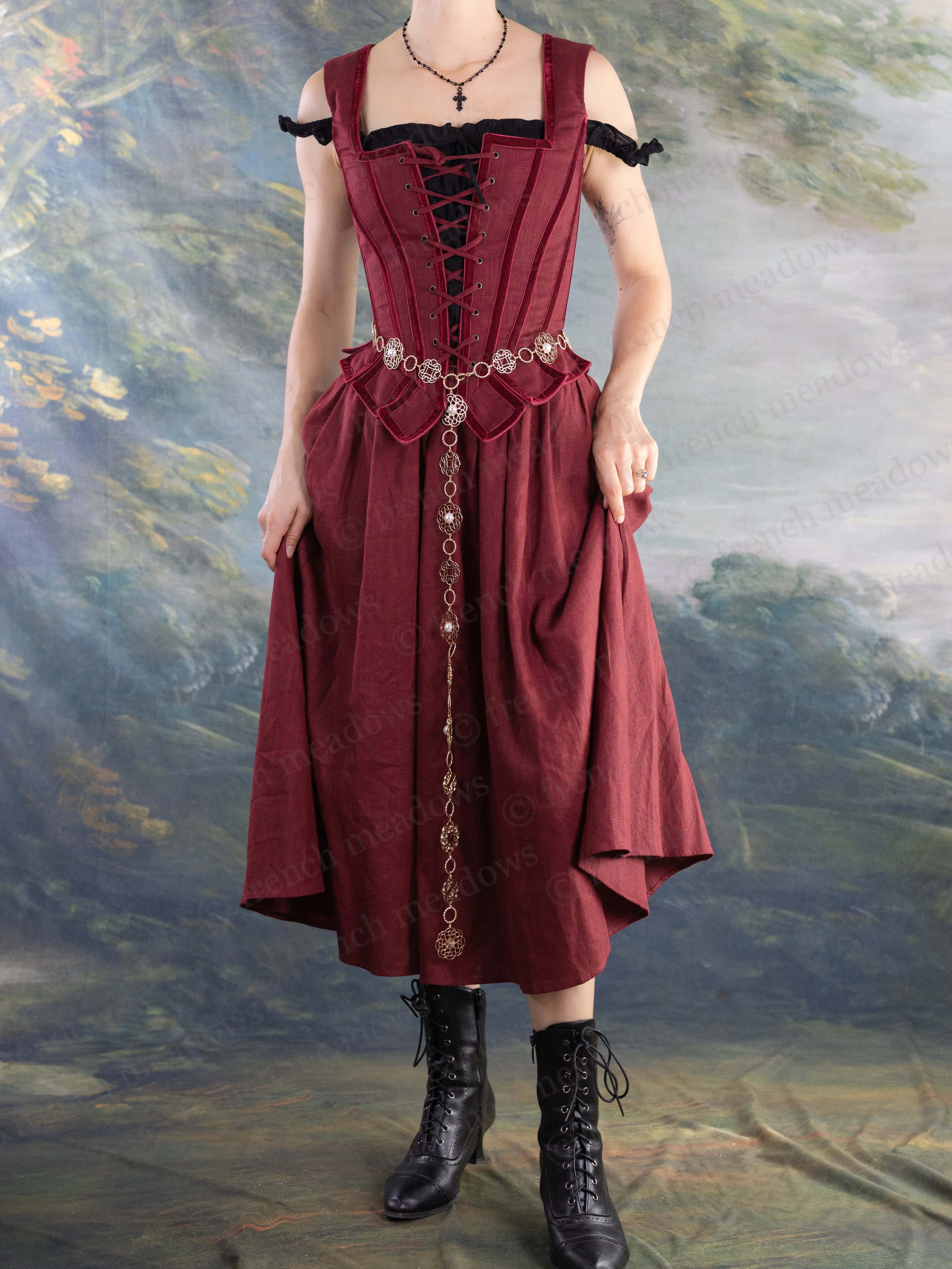 Rosette Medieval Chain Belt - Image 12