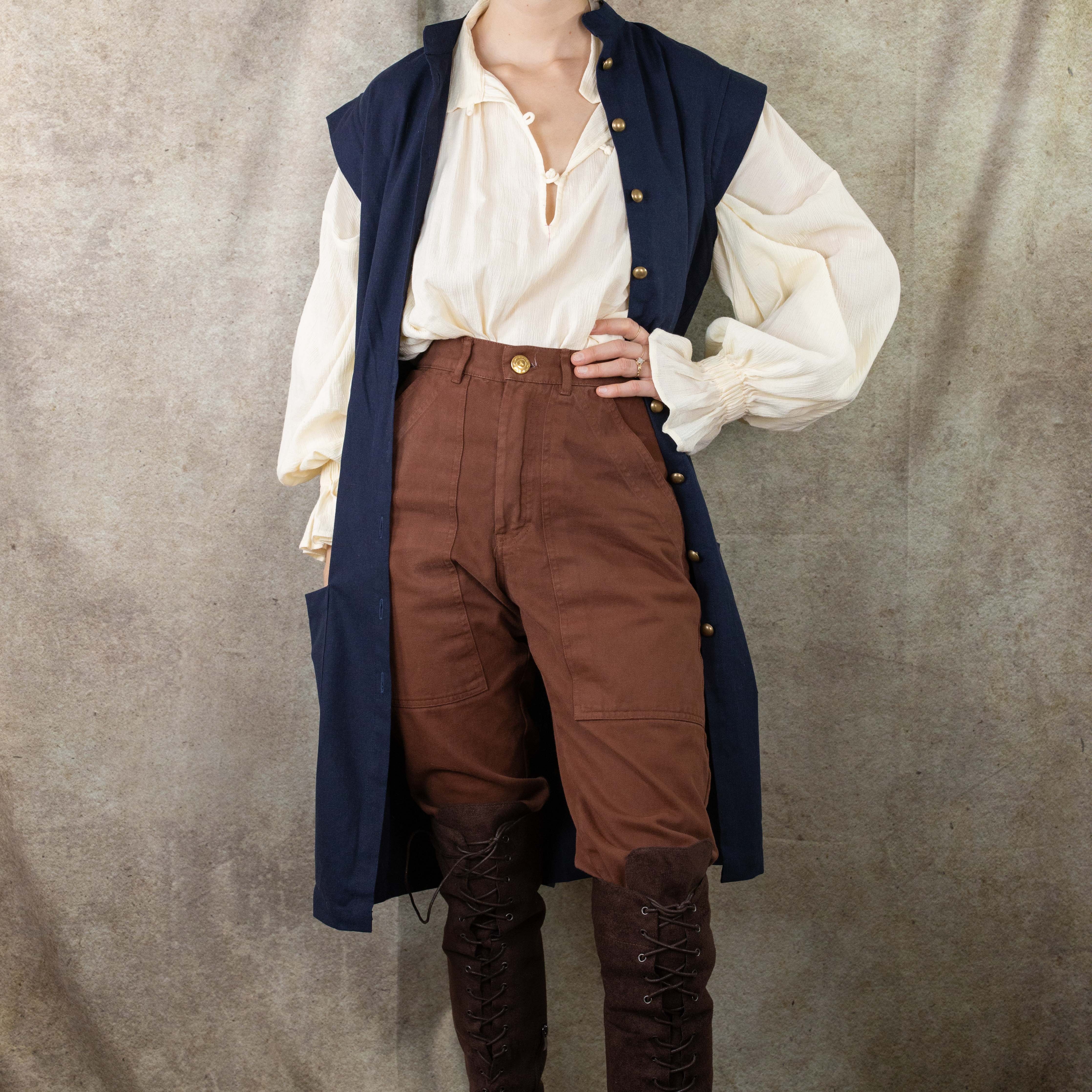 Navy Pirate Vest - Image 2