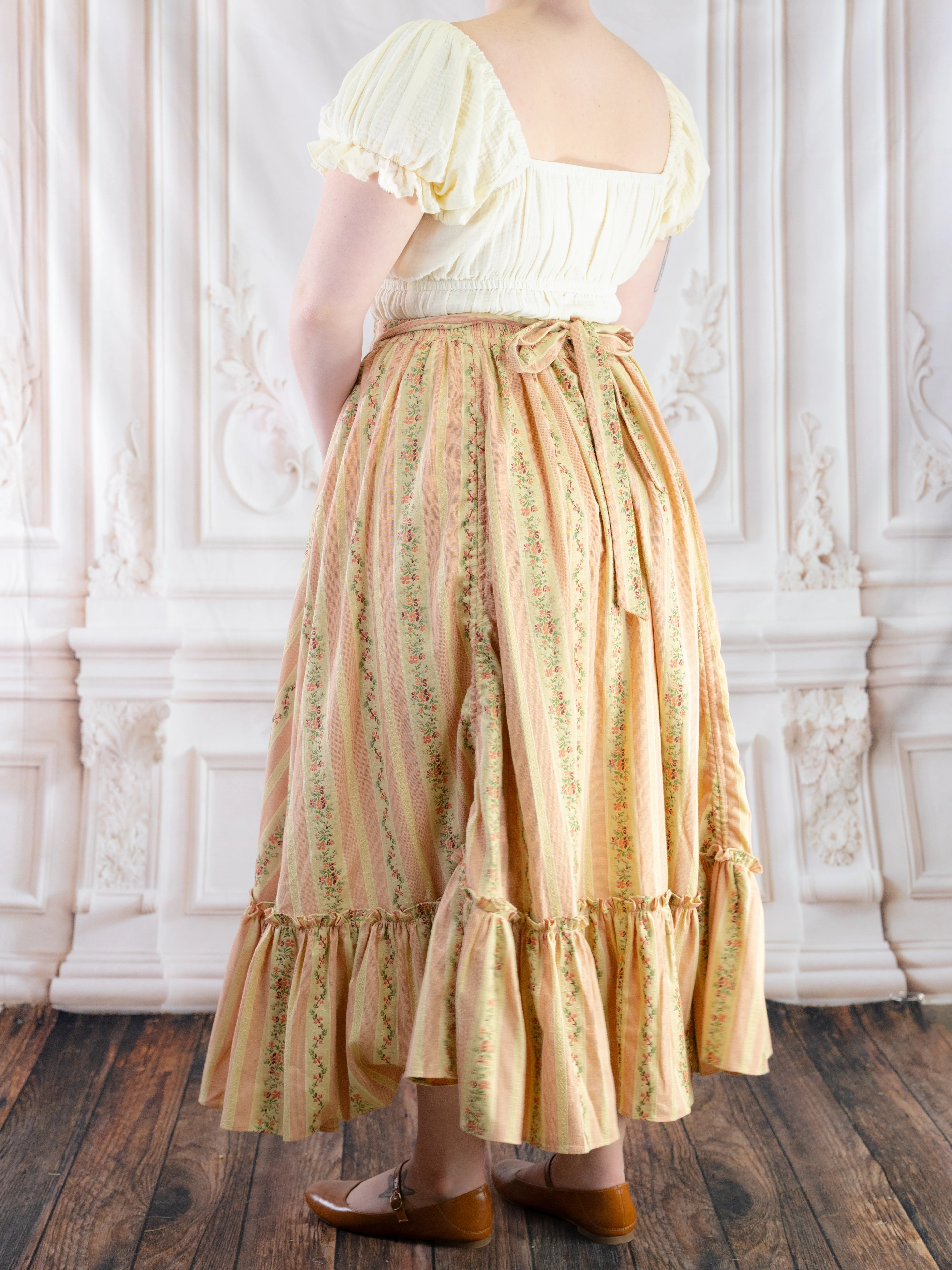 Rococo Pink Ruffle Skirt - Image 11
