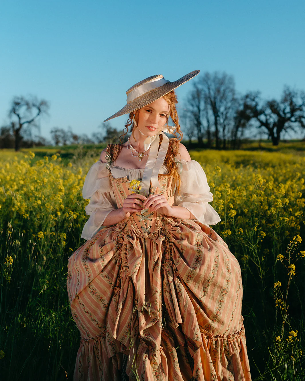 Rococo Pink Ruffle Skirt - Image 5